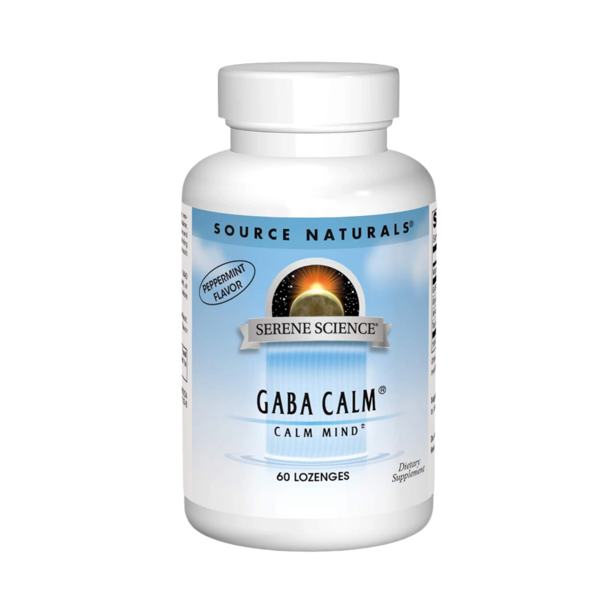 Source Naturals, GABA Calm Peppermint, 60 lozenges