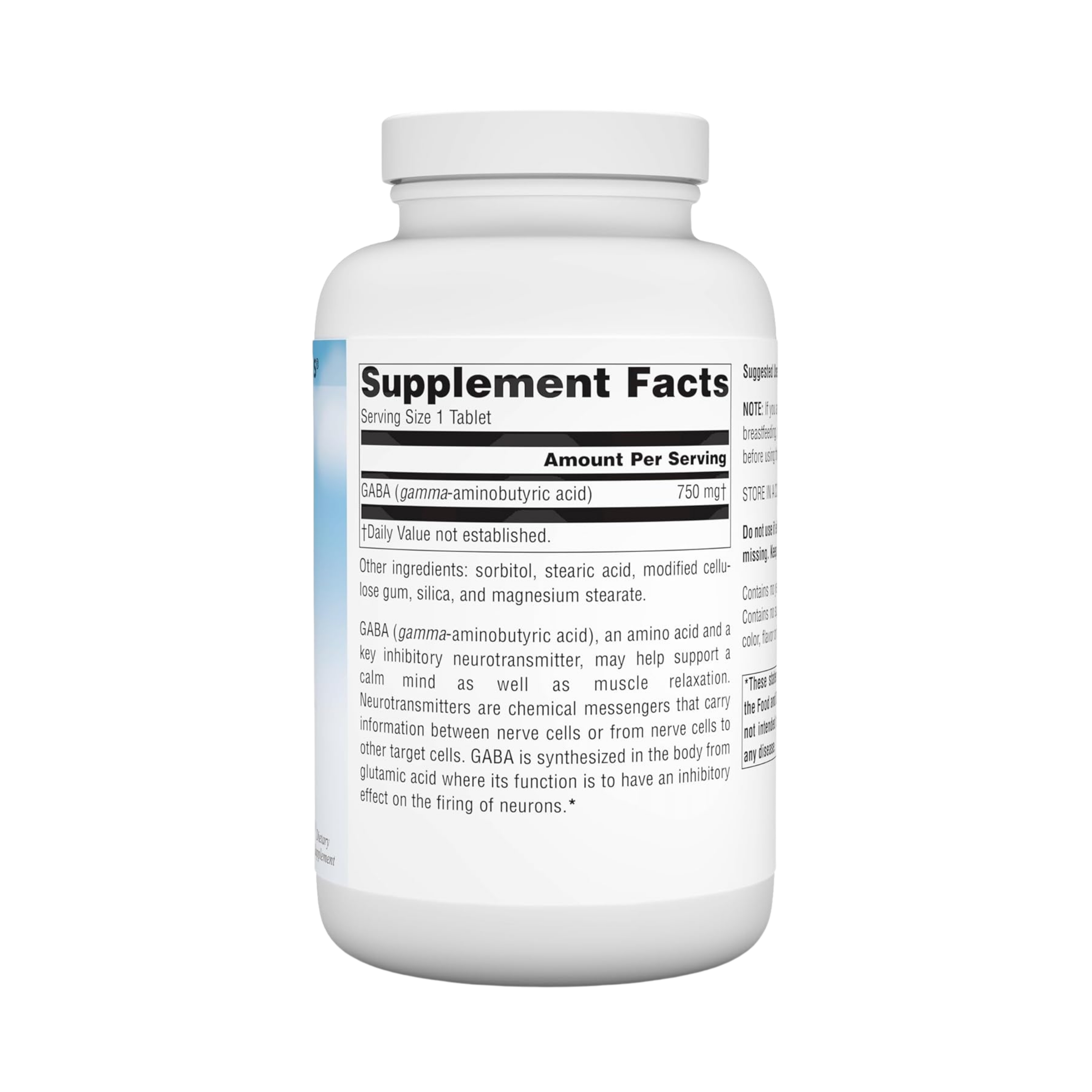 Source Naturals, Serene Science GABA 750 Mg, 90 Tablets