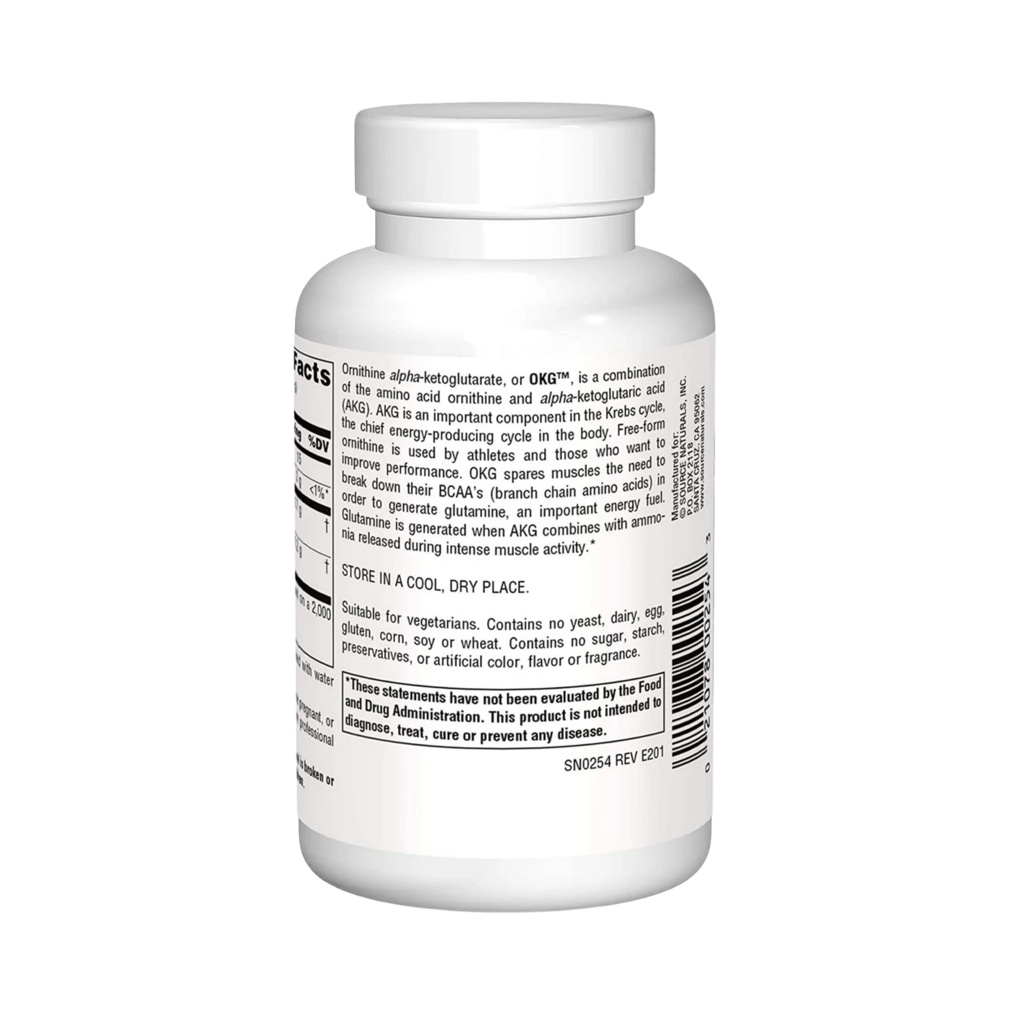 Source Naturals, OKG, 2 Oz Powder