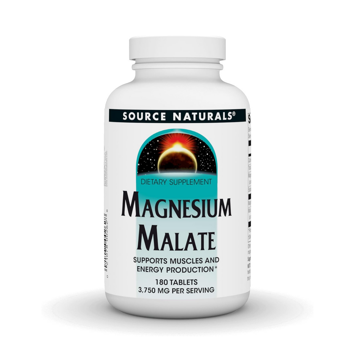 Source Naturals, Magnesium Malate, 1250 Mg, 180 Tablets