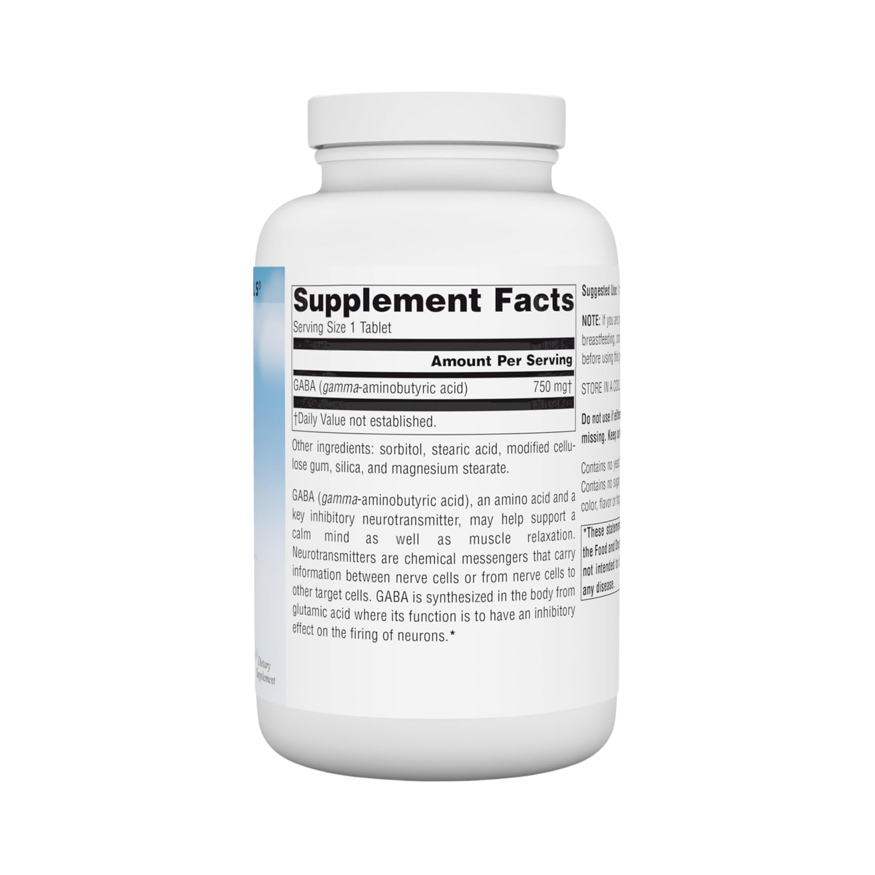 Source Naturals, Serene Science GABA, 750 Mg, 180 Tablets