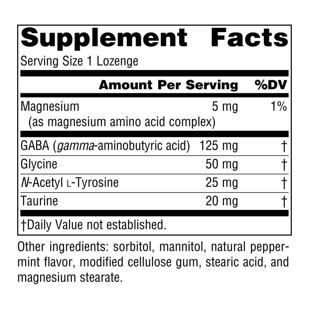 Source Naturals, Serene Science, GABA Calm, 120 Peppermint Lozenges