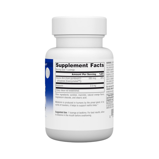 Source Naturals, Sleep Science Melatonin, 2.5 Mg, 60 Orange Lozenge