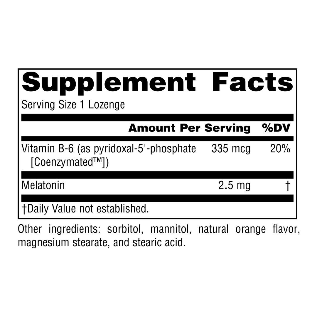 Source Naturals, Sleep Science Melatonin, 2.5 Mg, 120 Orange Lozenge