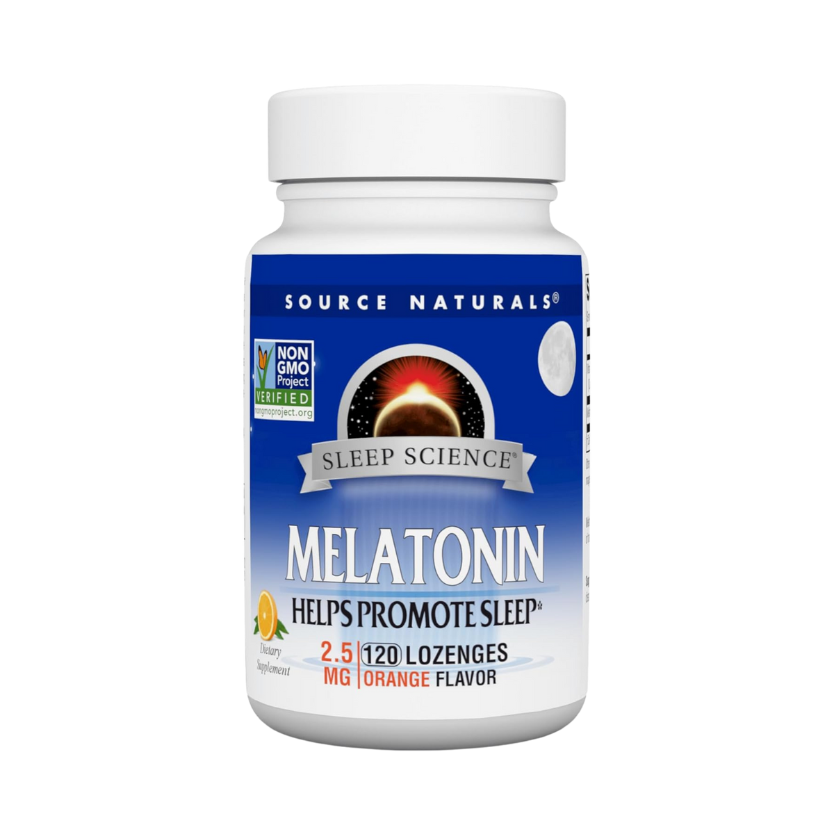Source Naturals, Sleep Science Melatonin, 2.5 Mg, 120 Orange Lozenge