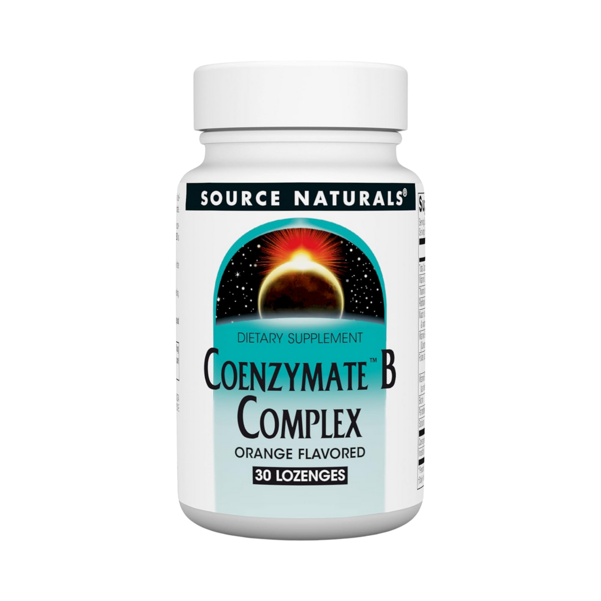 Source Naturals, Coenzymate B Complex, 30 Orange Lozenge