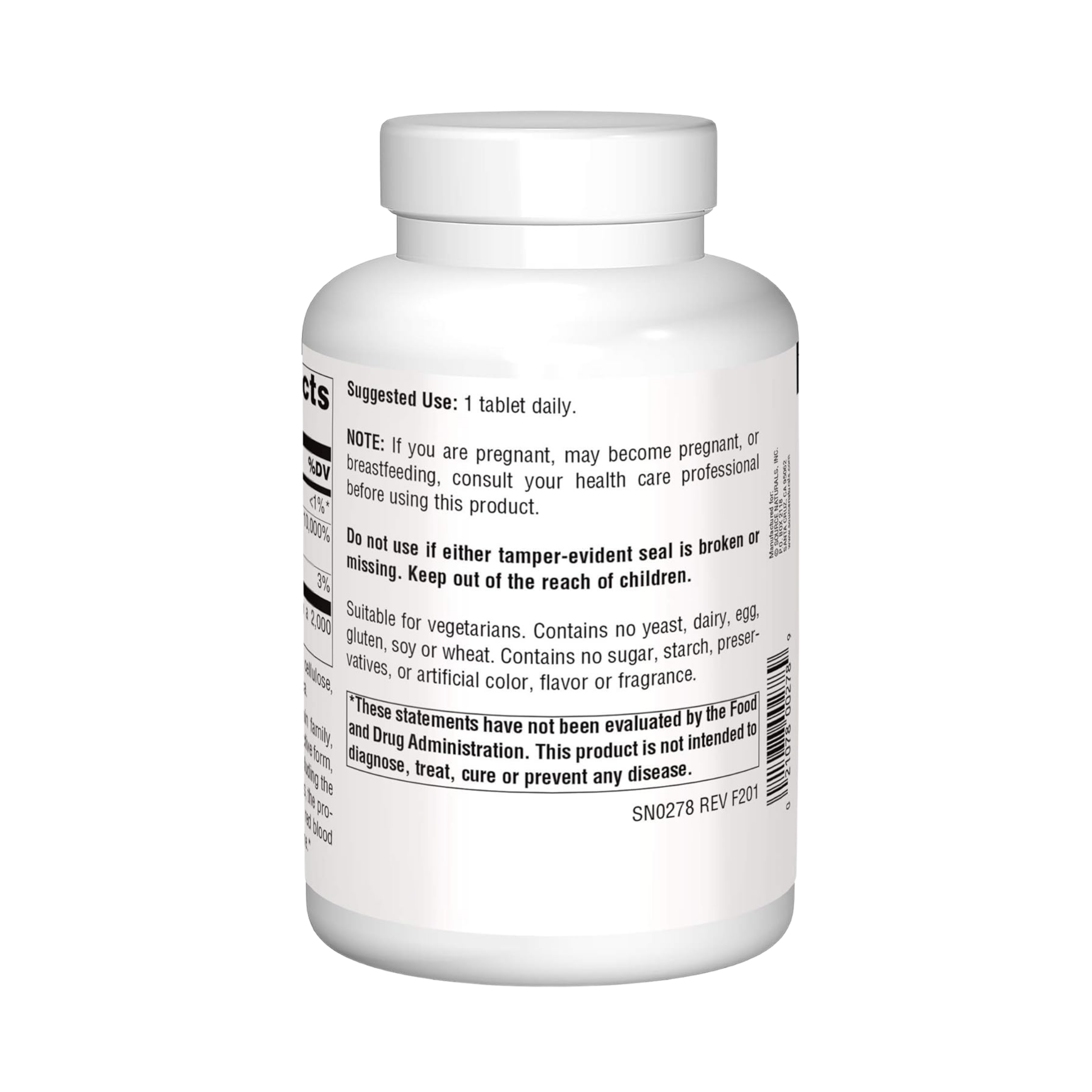 Source Naturals, Pantothenic Acid, 500 Mg, 200 Tablets