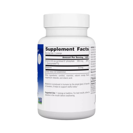 Source Naturals, Sleep Science Melatonin, 2.5 Mg, 240 Orange Lozenge