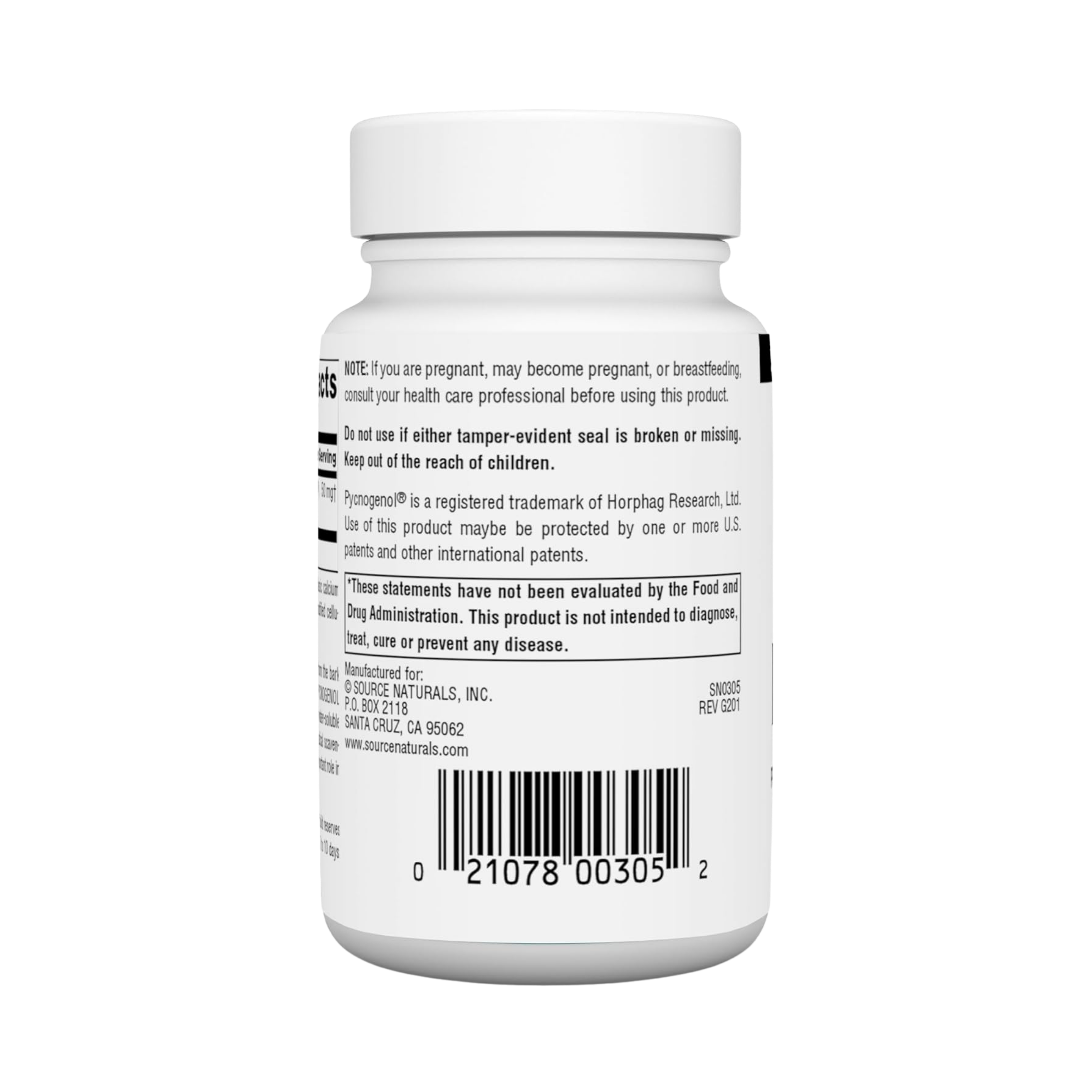Source Naturals, Pycnogenol, 50 Mg, 120 Tablets