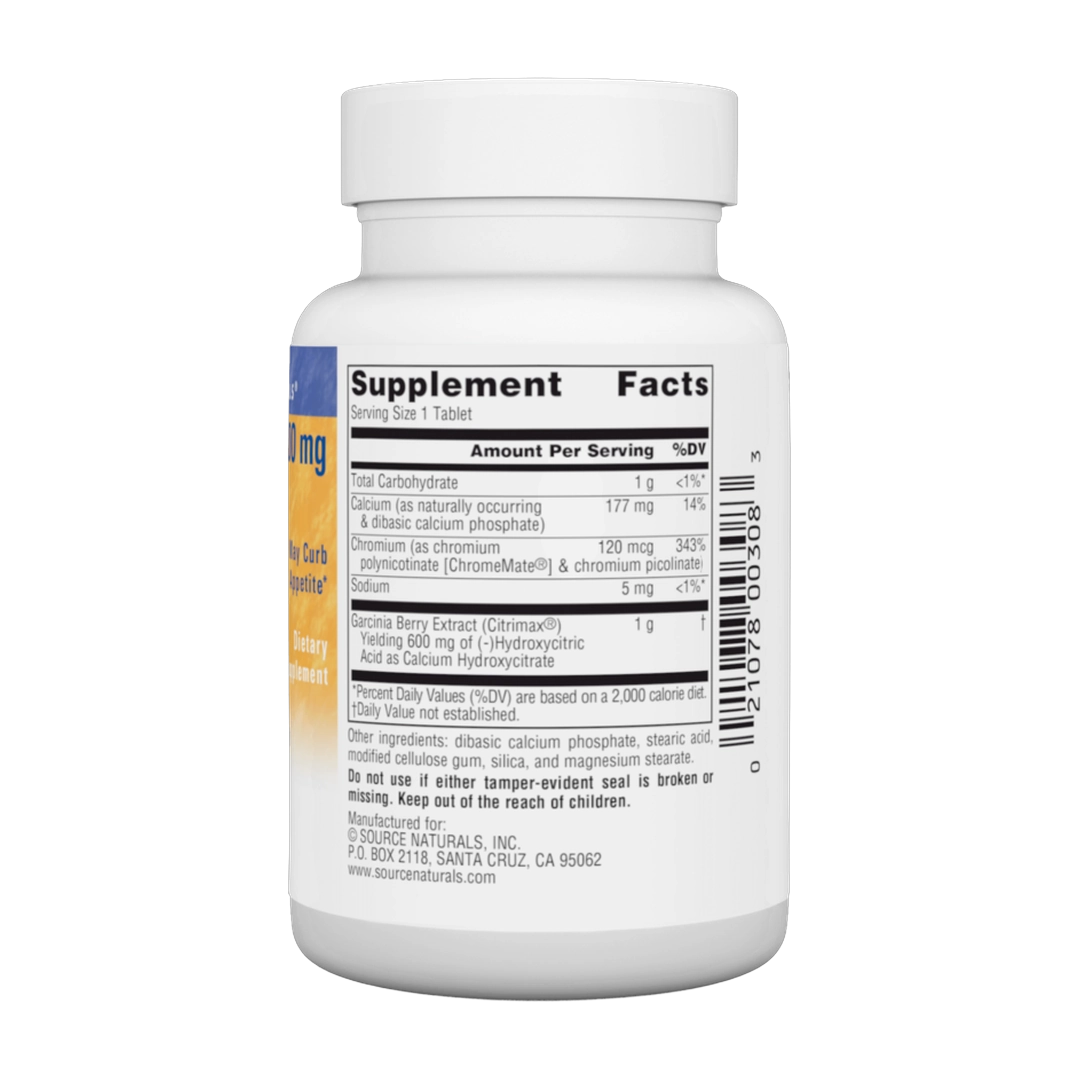 Source Naturals, Citrimax, 1000 Mg, 45 Tablets