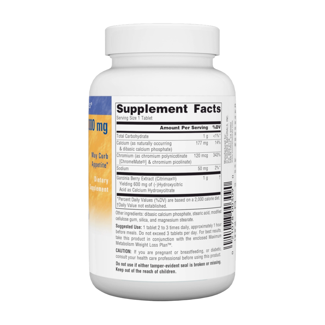 Source Naturals, Citrimax, 1000 Mg, 90 Tables