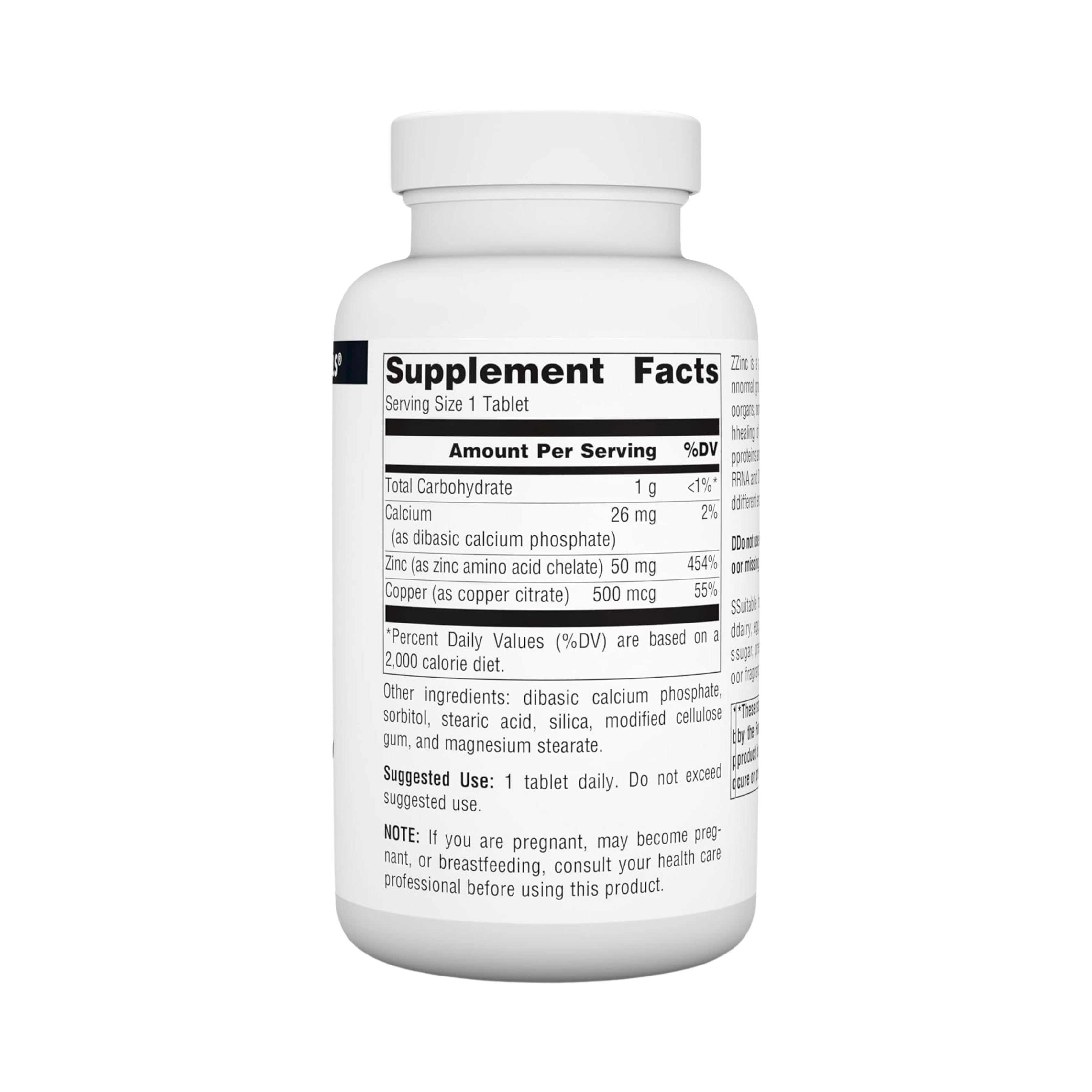 Source Naturals, Zinc, 250 Tablets