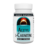 Source Naturals, Acetyl L Carnitine, 250 Mg, 120 Tablets