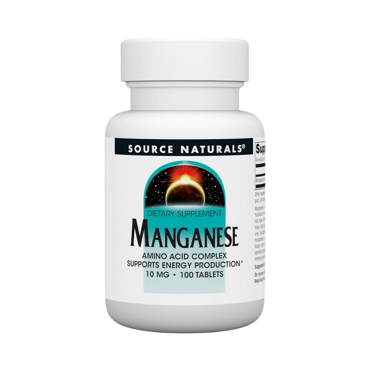 Source Naturals, Manganese, 10 Mg, 100 Tablets