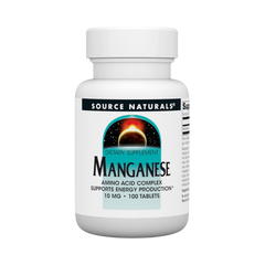 Source Naturals, Manganese, 10 Mg, 100 Tablets