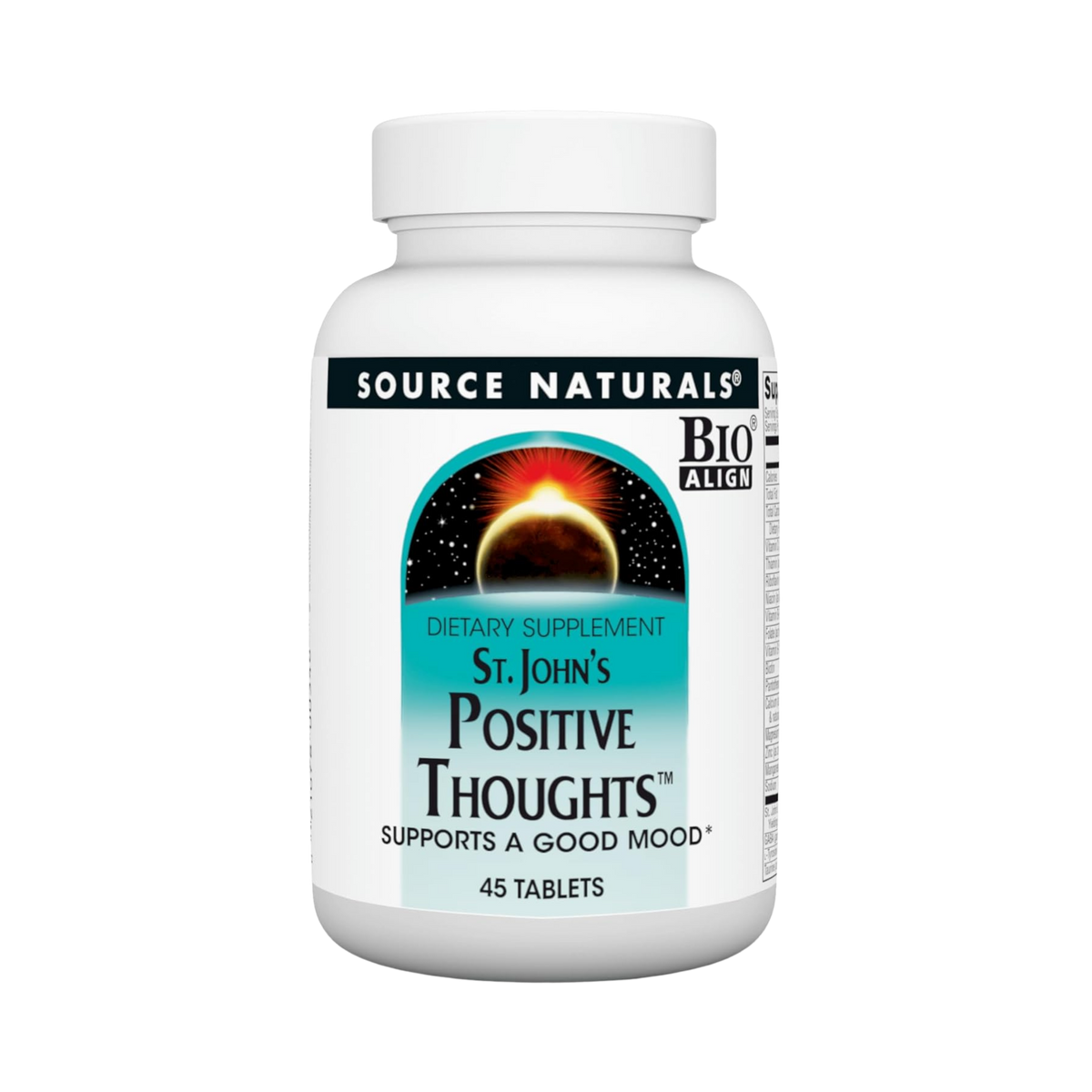 Source Naturals, St. John's Positive Thoughts, 45 Tablets
