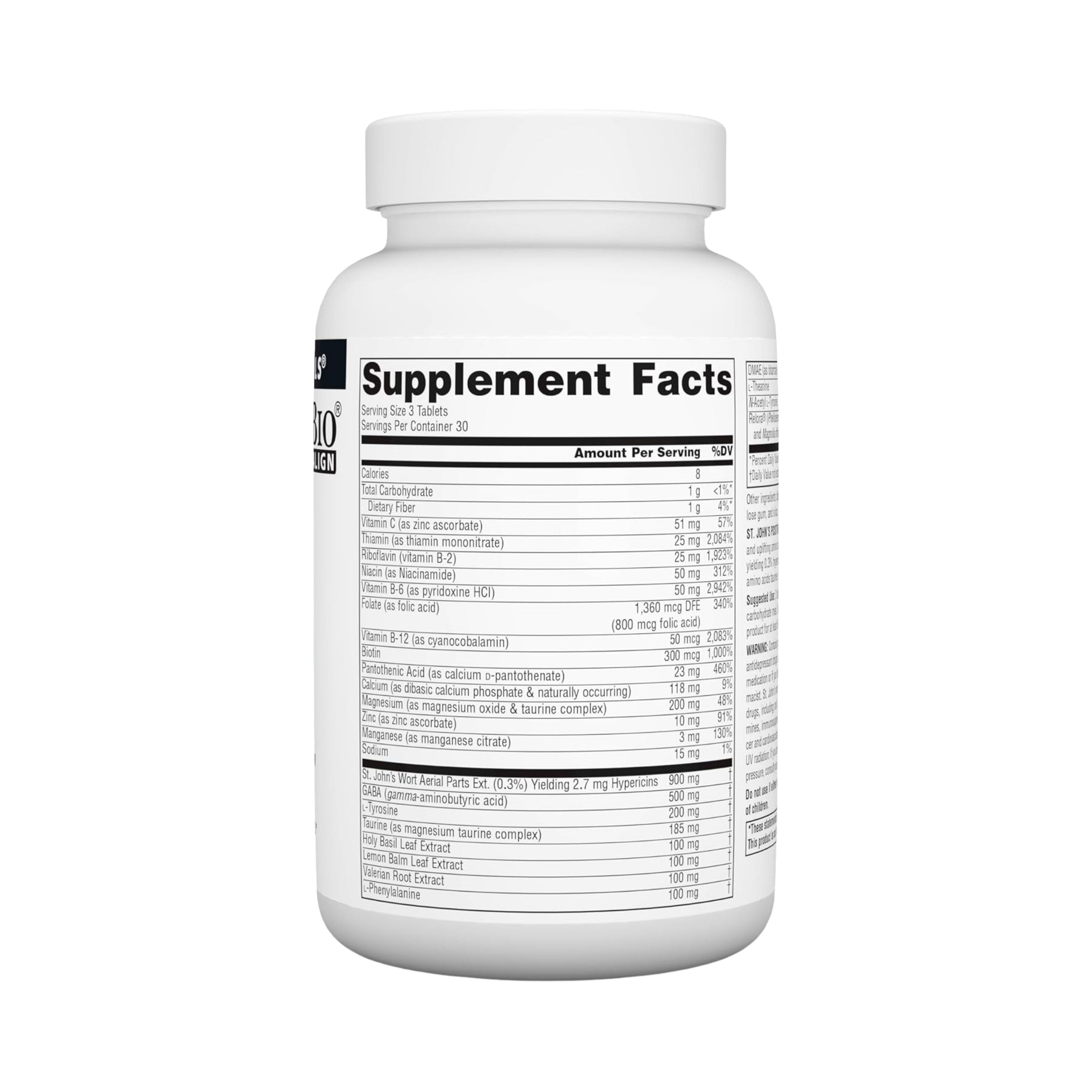 Source Naturals, St. John's Positive Thoughts, 90 Tablets