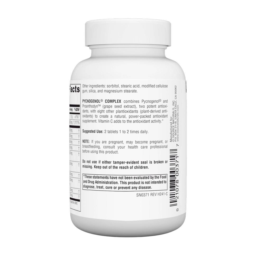 Source Naturals, Pycnogenol Complex, 60 Tablets