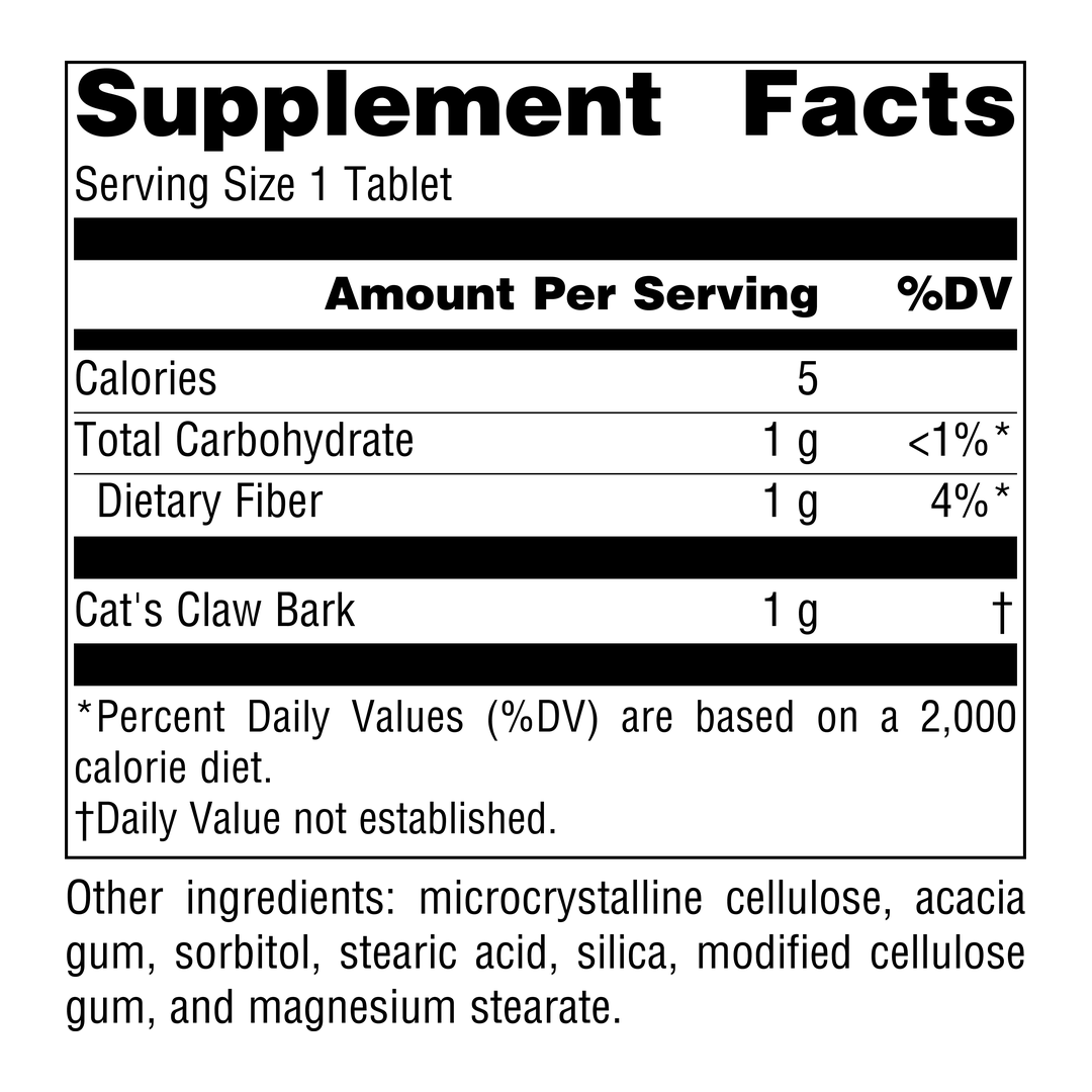 Source Naturals, Cat's Claw Bark Una de Gato, 1000 Mg, 120 Tablets