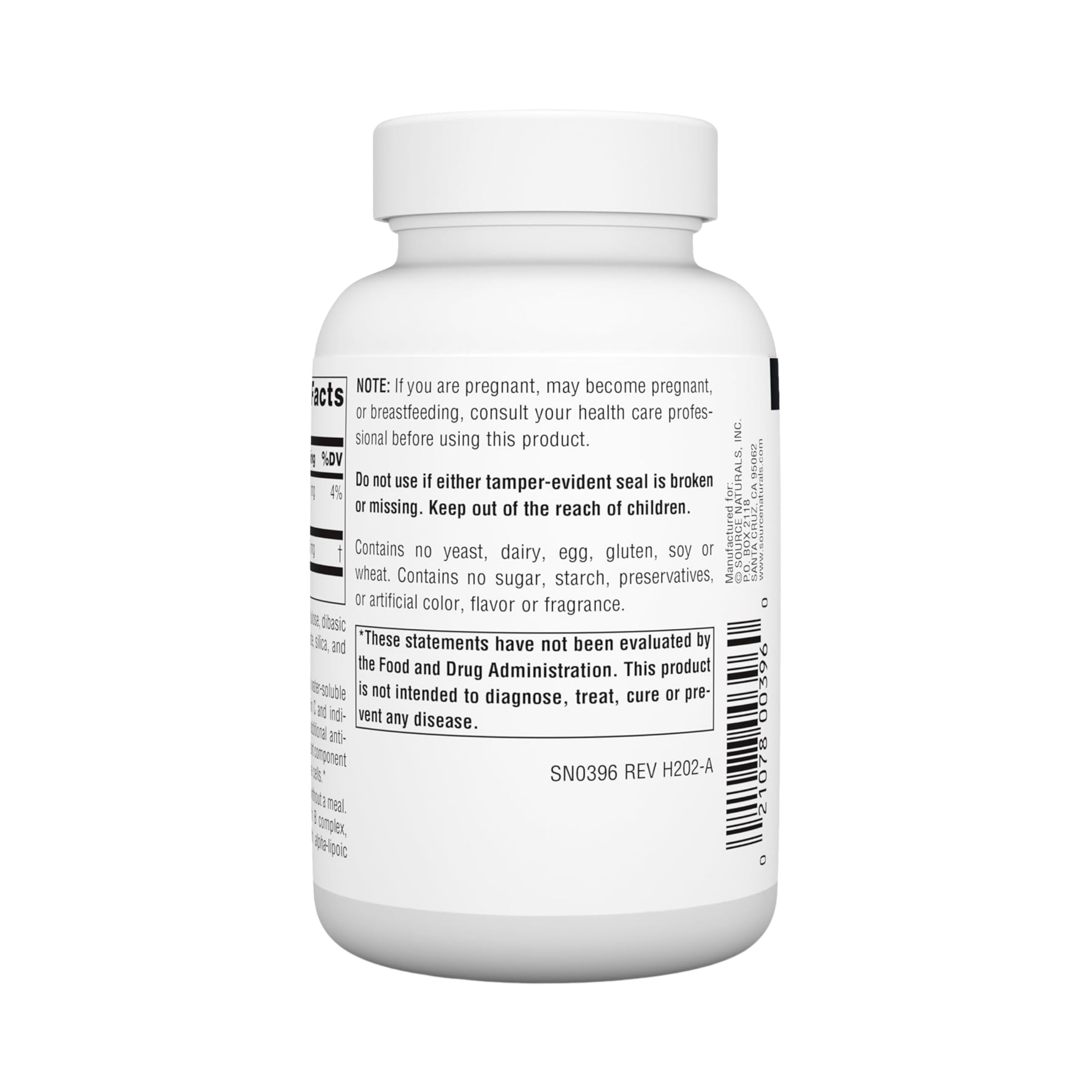 Source Naturals, Alpha Lipoic Acid, 200 Mg, 120 Tablet