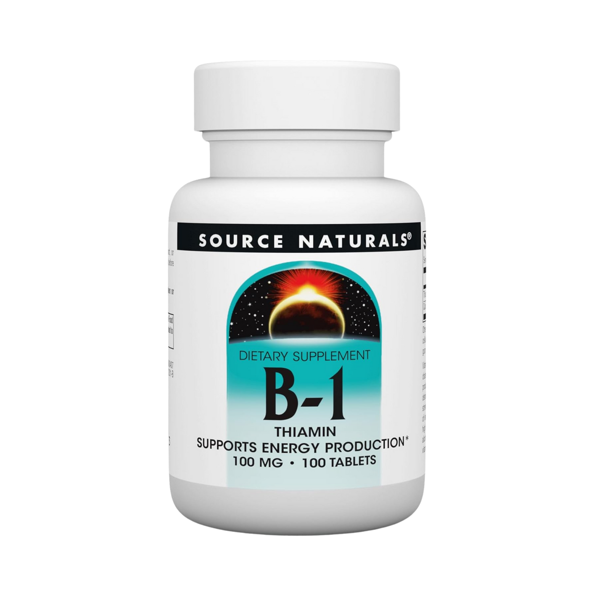 Source Naturals, B-1, 100 Mg, 100 Tablet
