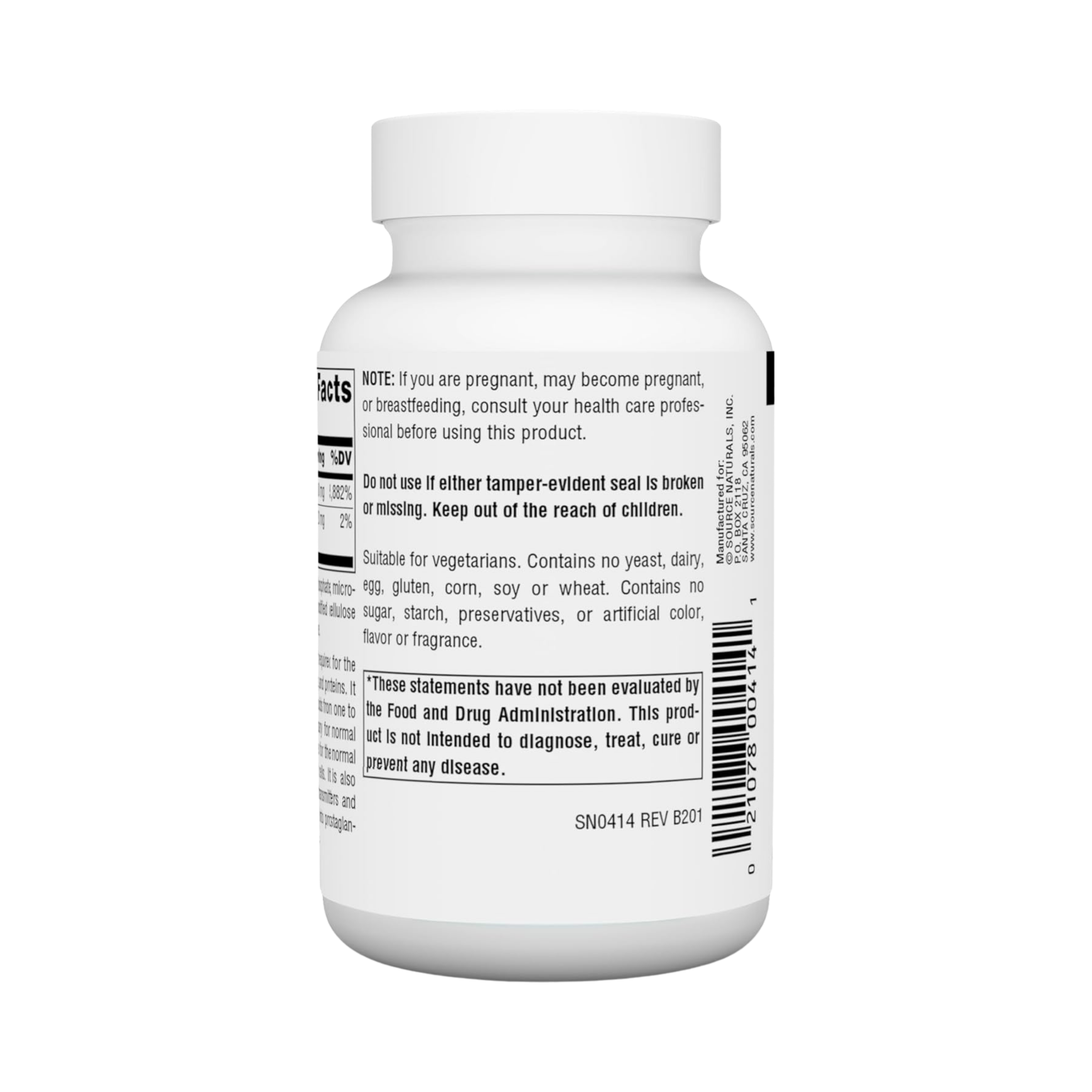 Source Naturals, B-6, 100 Mg, 250 Tablets