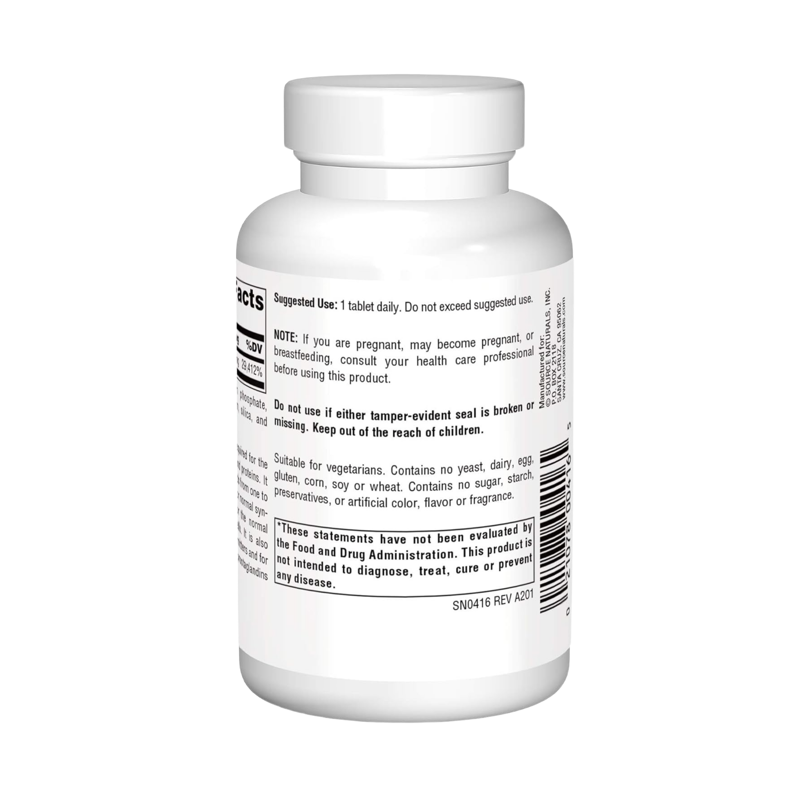 Source Naturals, B-6, 500 Mg, 100 Tablets