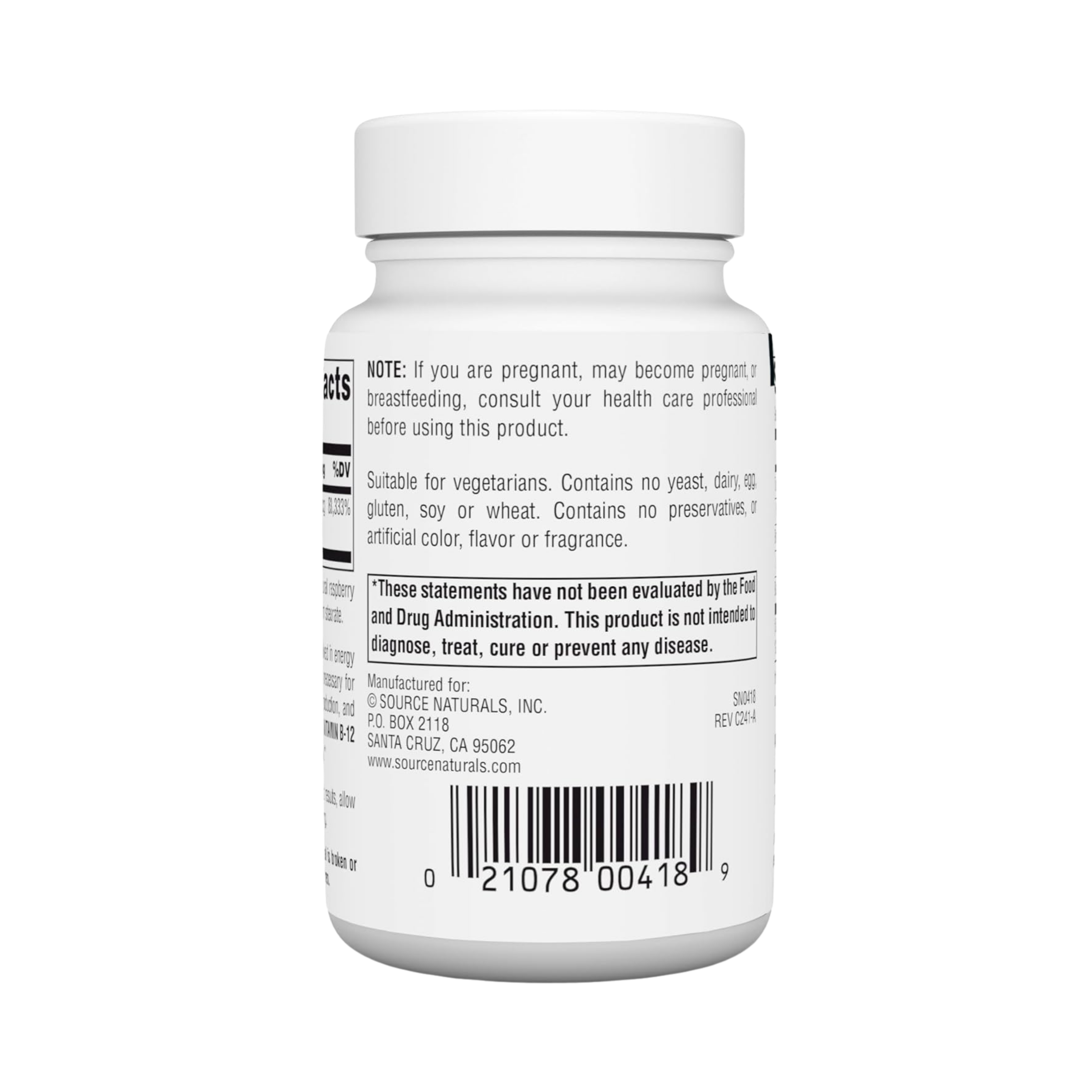 Source Naturals, B-12, 2000 Mcg, 100 Lozenge