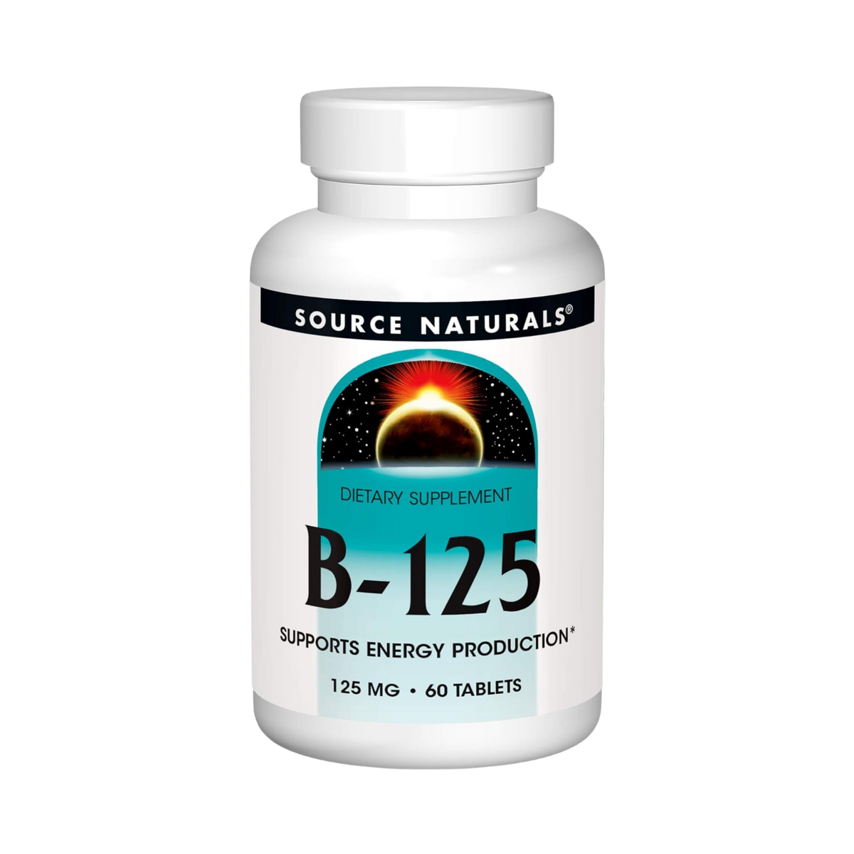 Source Naturals, B-125, 125 Mg, 60 Tablets