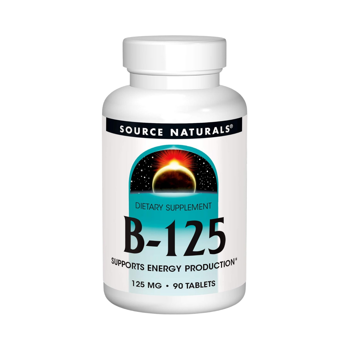 Source Naturals, B-125, 125 Mg, 90 Tablets