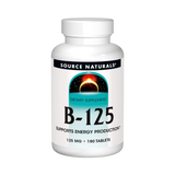 Source Naturals, B-125, 125 Mg, 180 Tablets