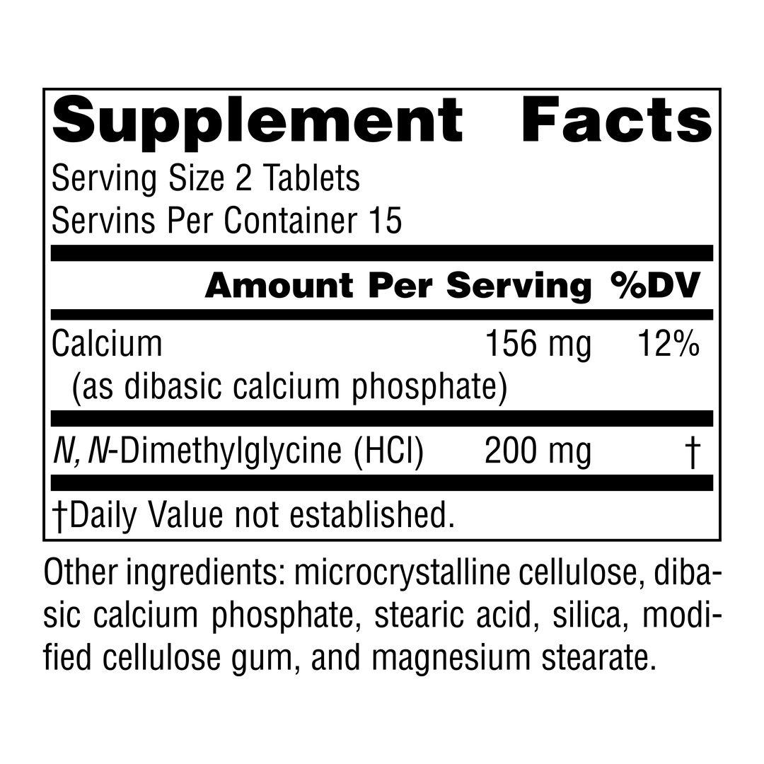 Source Naturals, DMG 100mg (30,60) Tablet| Maple Herbs
