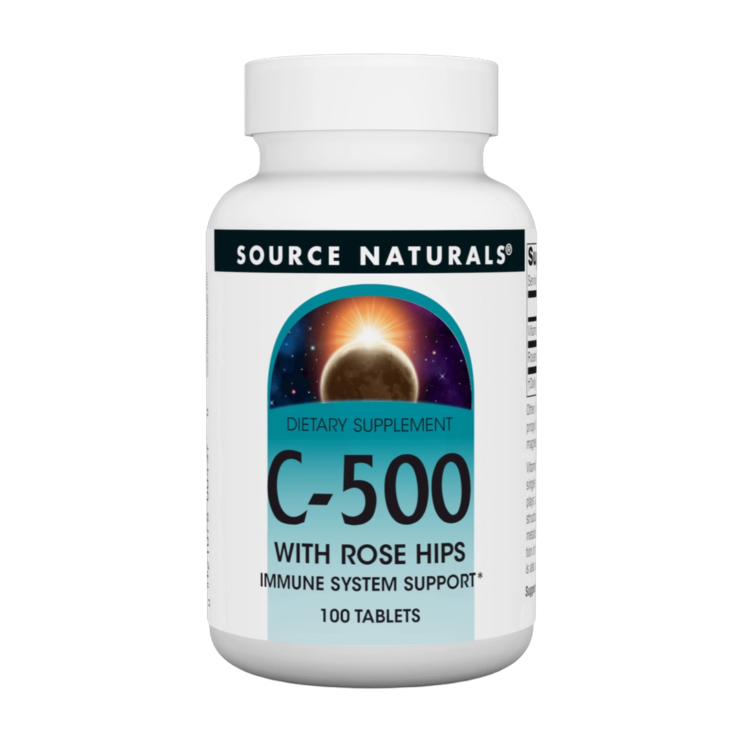Source Naturals, C-500, 500 Mg, 100 Tablets