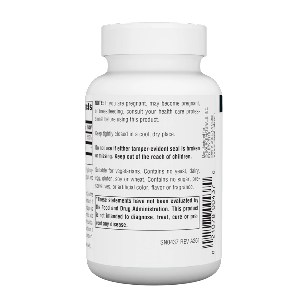 Source Naturals, C-500, 500 Mg, 100 Tablets