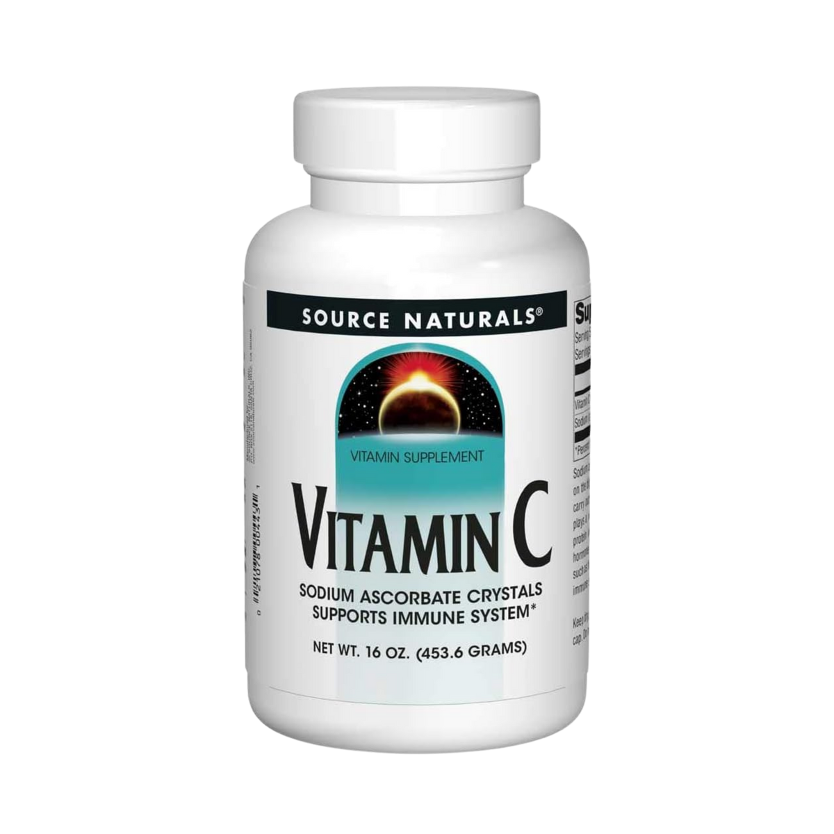 Source Naturals, Vitamin C, 276 Mg, 16 Crystals