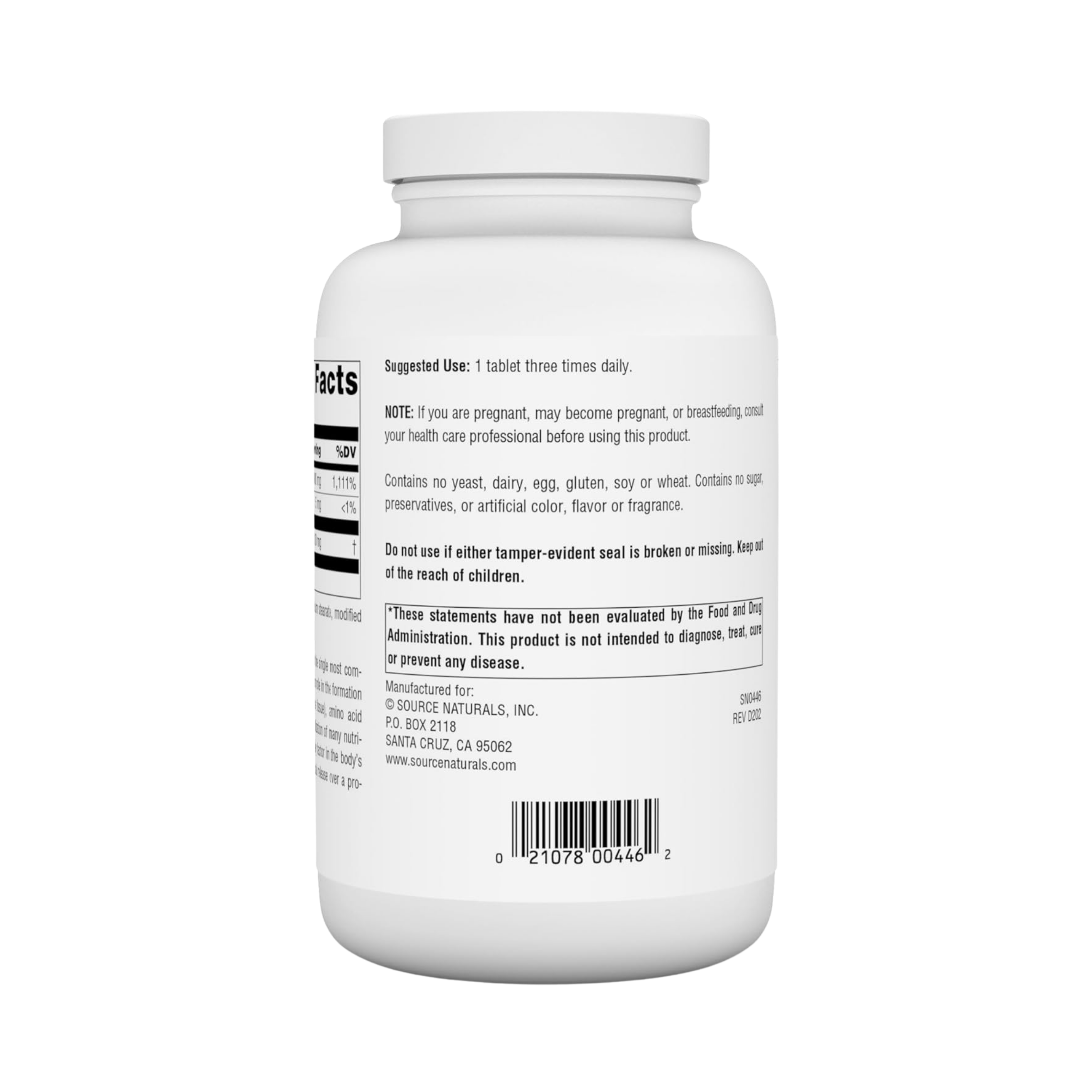 Source Naturals, C-1000, 1000 Mg, 250 Time Release Tablets