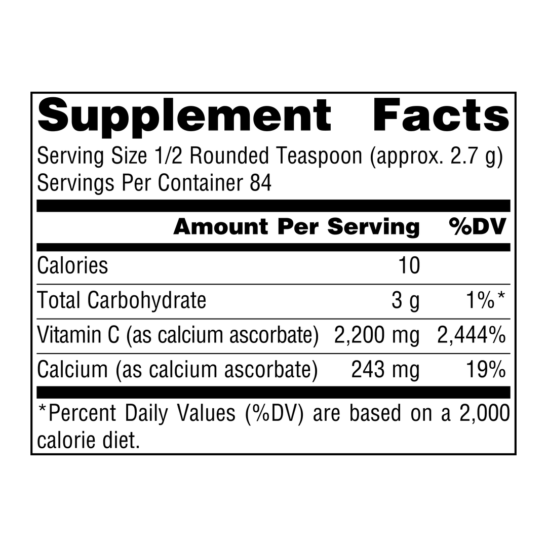 Source Naturals, Calcium Ascorbate, 8 Oz Crystals