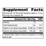 Source Naturals, Calcium Ascorbate, 8 Oz Crystals