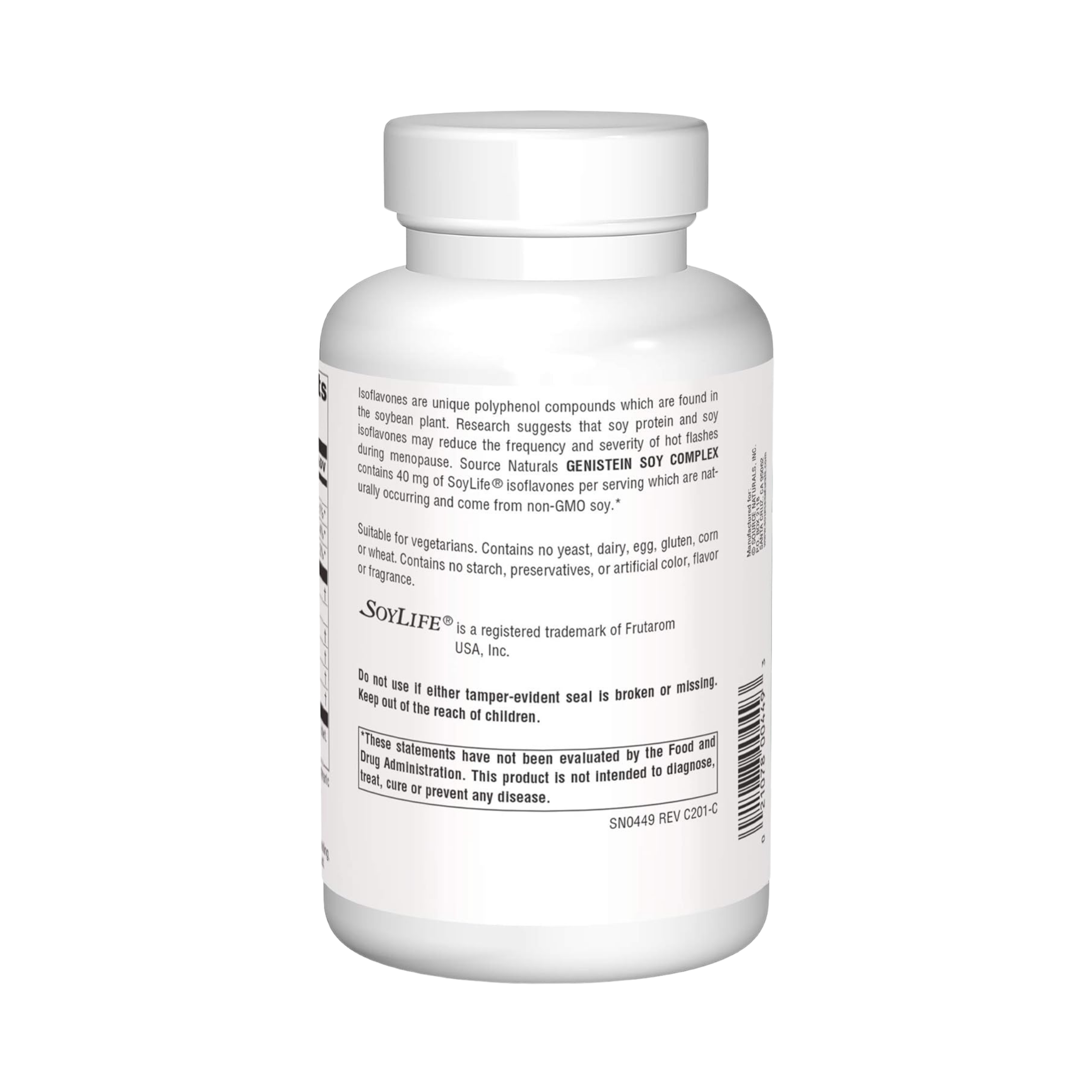 Source Naturals, Genistein Soy Complex, 1000 Mg, 240 Tablets