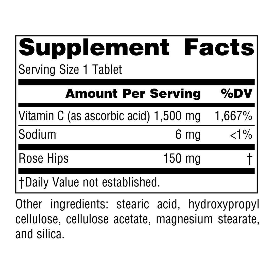 Source Naturals, C-1500, 1500 Mg, 50 Tablets
