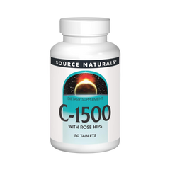 Source Naturals, C-1500, 1500 Mg, 50 Tablets