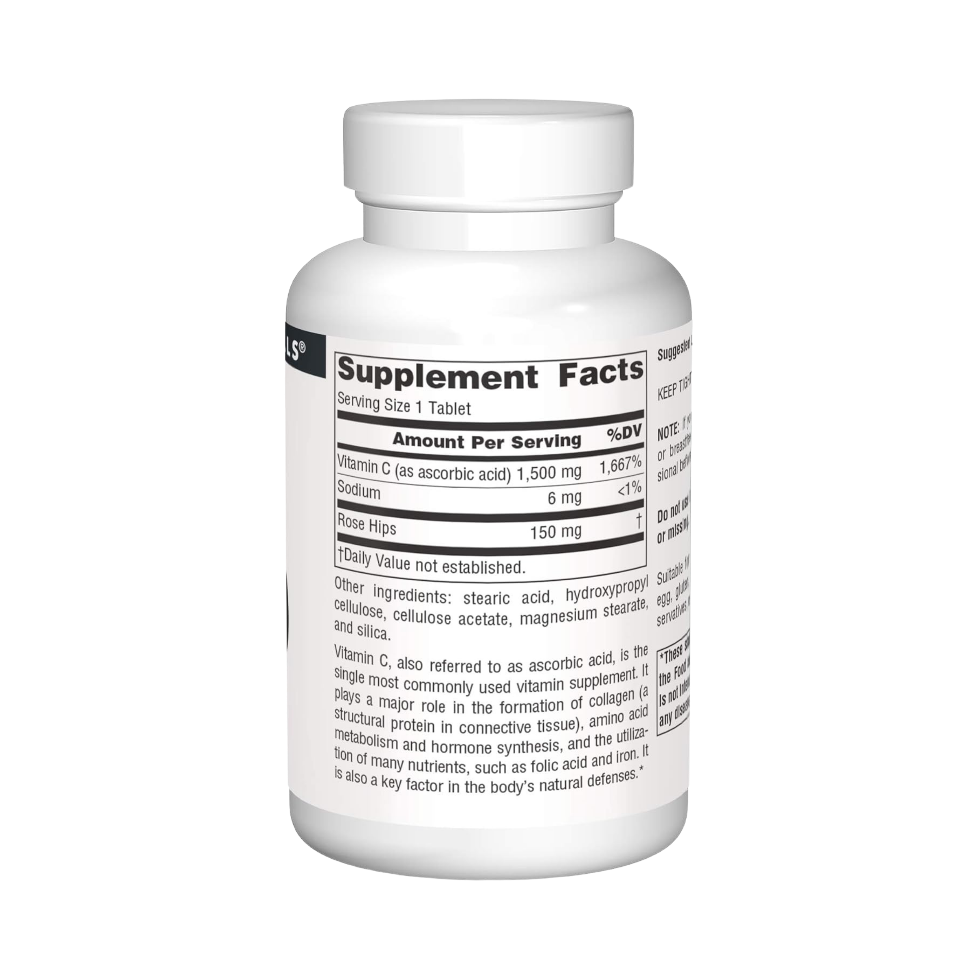 Source Naturals, C-1500, 1500 Mg, 50 Tablets