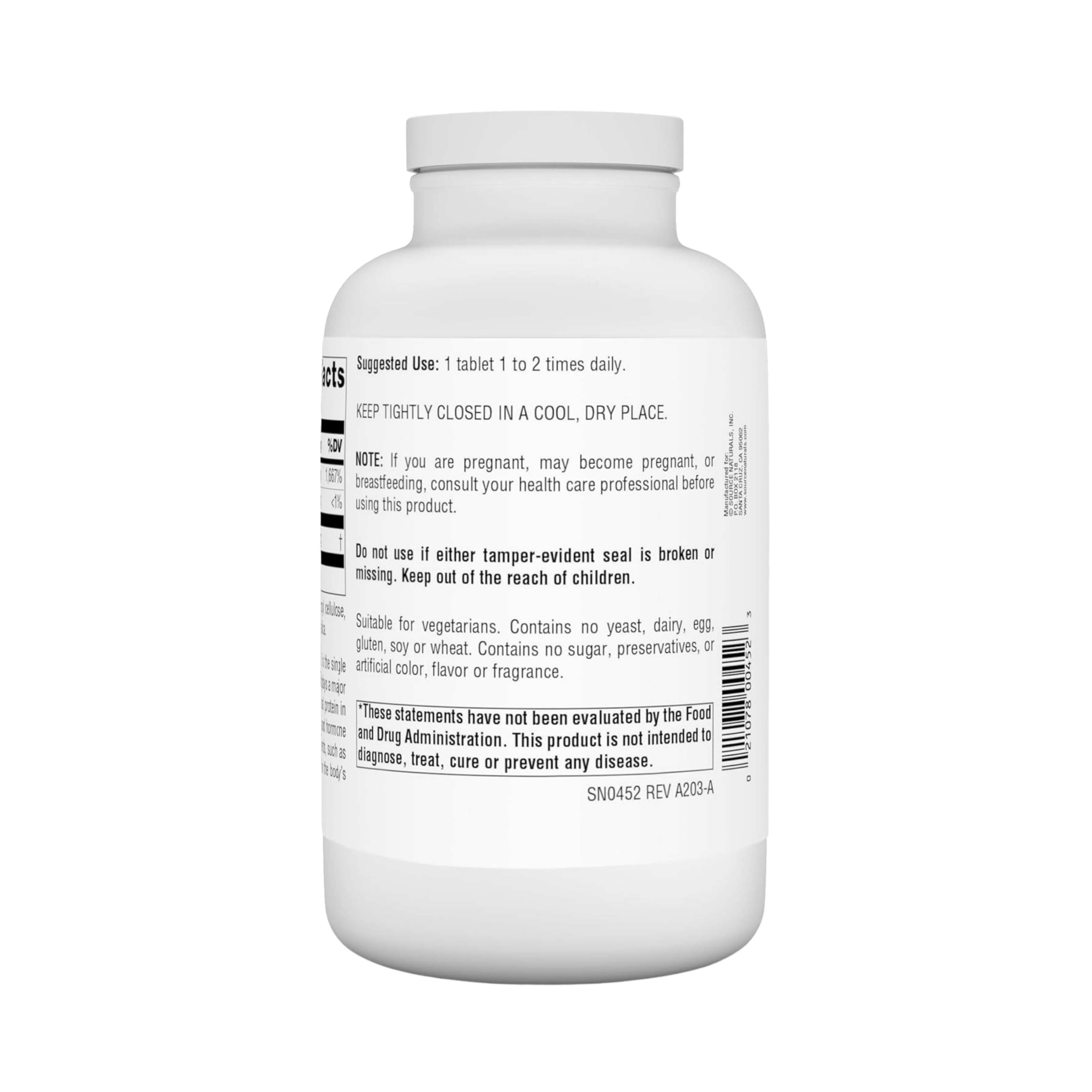 Source Naturals, C-1500, 1500 Mg, 250 Tablets