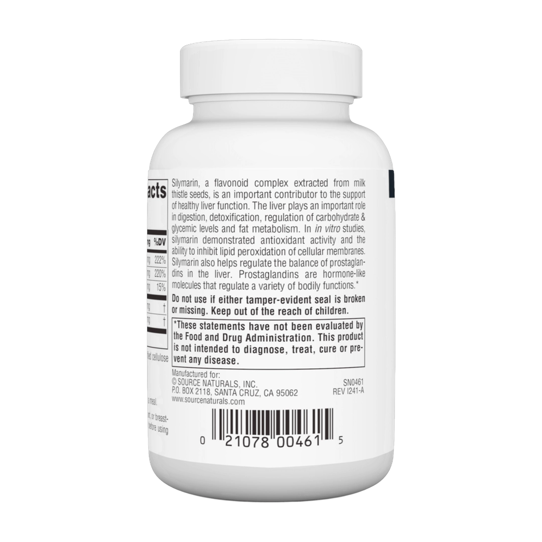 Source Naturals, Silymarin Plus, 120 Tablets