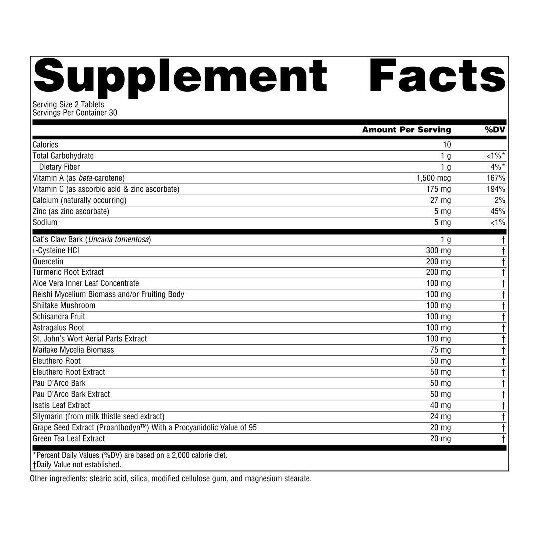 Source Natural, Cat's Claw Defense Complex, 60 Tablets