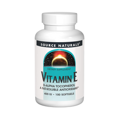 Source Naturals, Vitamin E, 400 IU Mixed Tocopherol, 100 Softgels