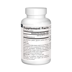 Source Naturals, Vitamin E, 400 IU Mixed Tocopherol, 100 Softgels