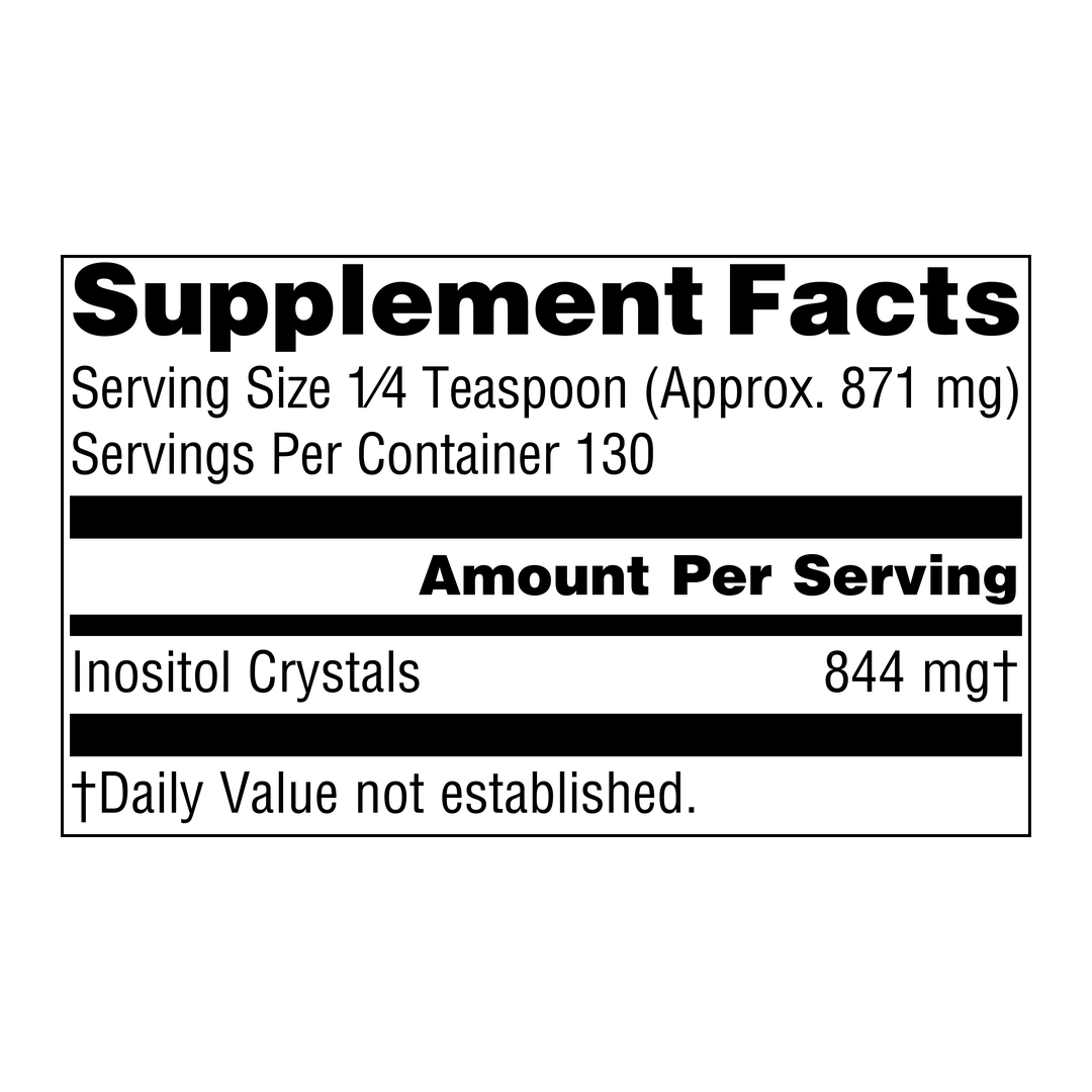 Source Naturals, Inositol, Pure 4 Oz Crystals