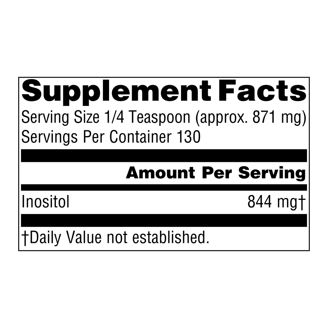 Source Naturals, Inositol, Pure 4 Oz Powder