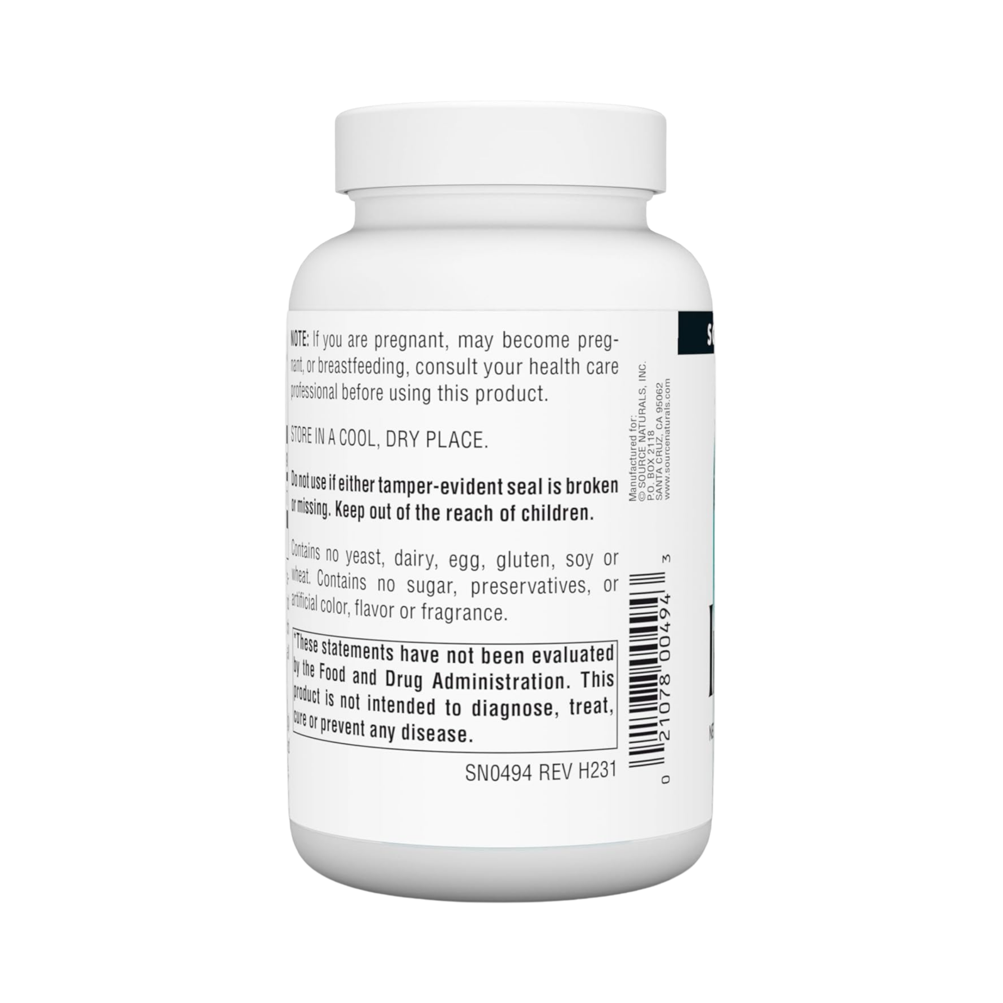 Source Naturals, Inositol, Pure 4 Oz Powder